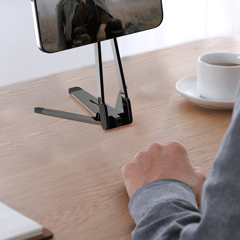 4-in-1 Portable Magnetic Phone Holder with Climbing Buckle Design