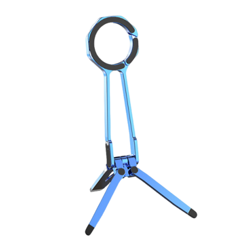 4-in-1 Portable Magnetic Phone Holder with Climbing Buckle Design