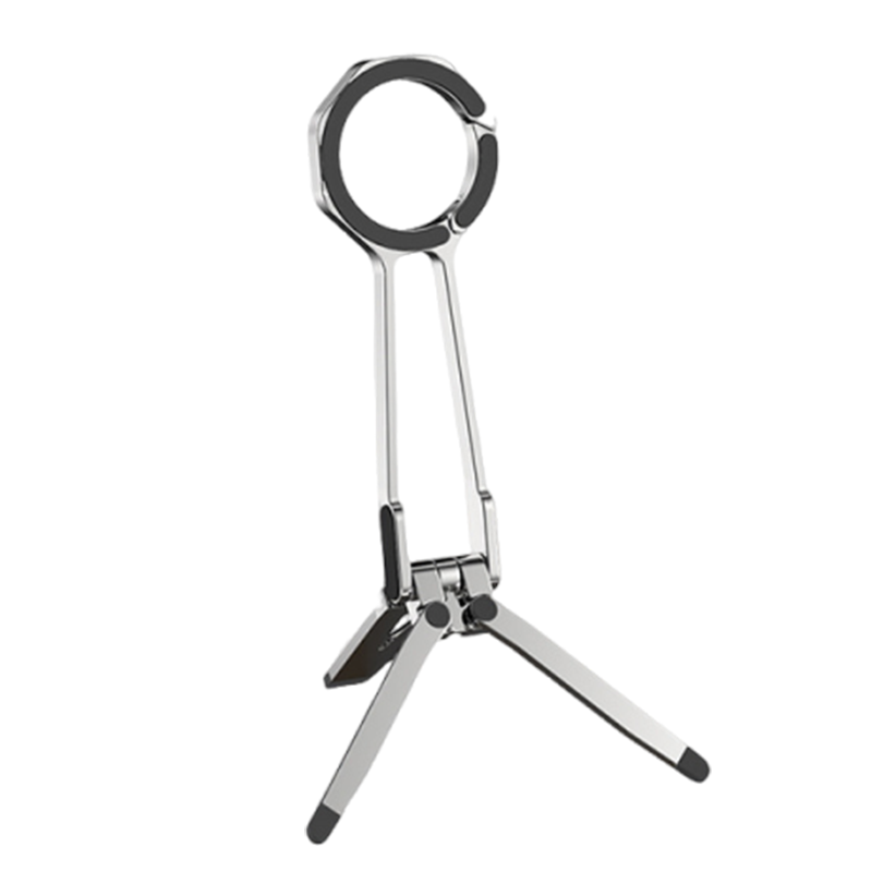 4-in-1 Portable Magnetic Phone Holder with Climbing Buckle Design