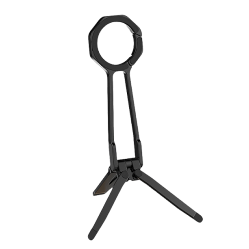 4-in-1 Portable Magnetic Phone Holder with Climbing Buckle Design