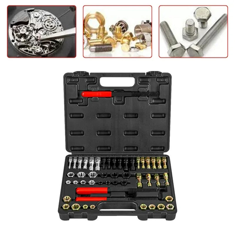 Nut and Screw Thread Repair Tool Set