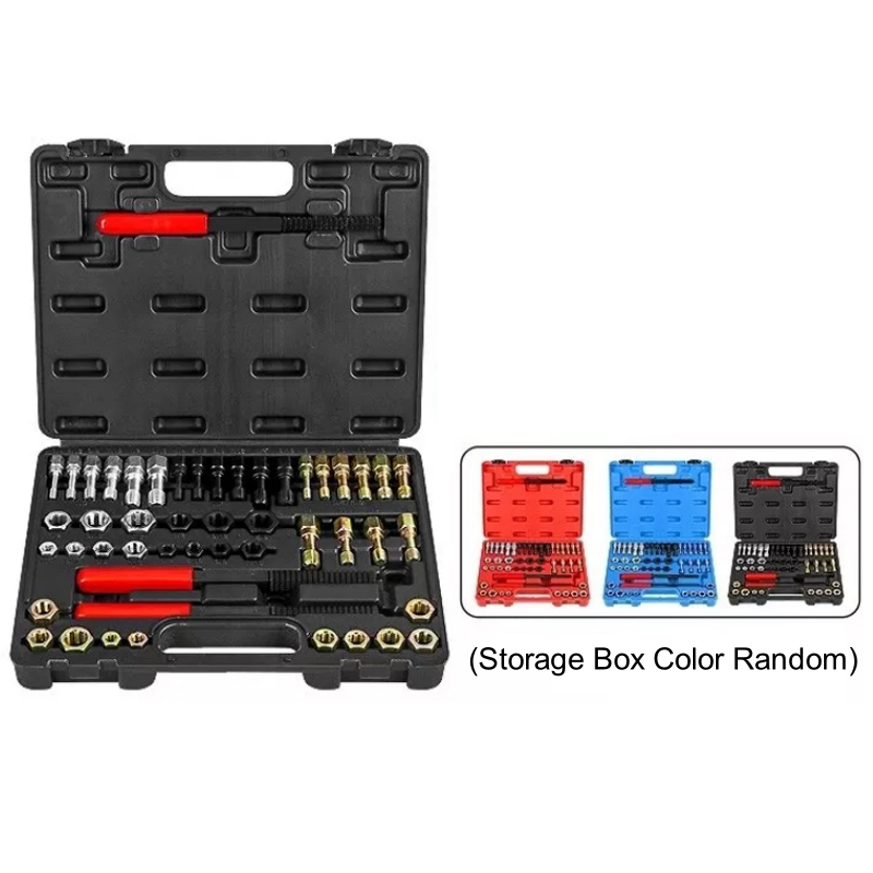 Nut and Screw Thread Repair Tool Set