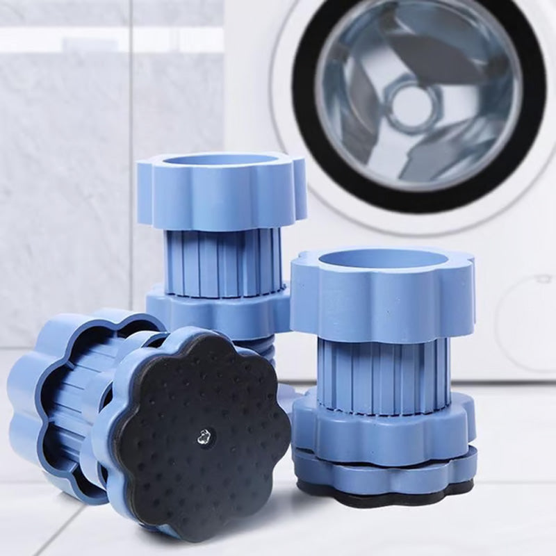 Universal Washing Machine Anti-Vibration Heightening Pads Set of 4