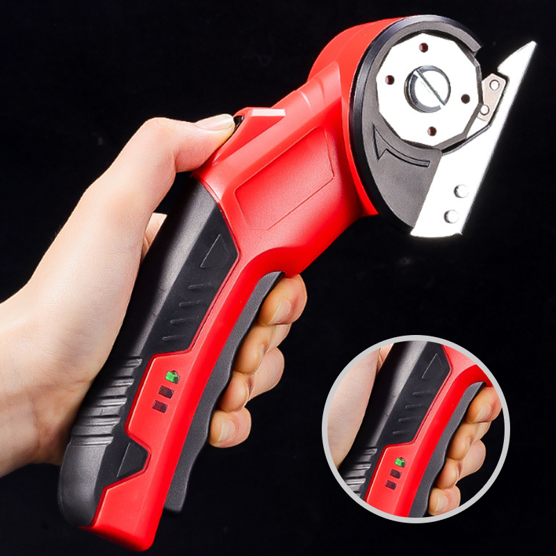 Cordless Electric Fabric Cutter with Rechargeable Battery