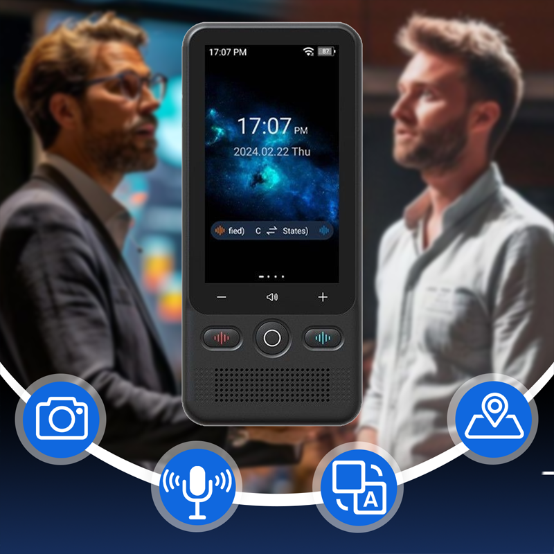 Multifunctional Portable Translator 138-Language Voice & Photo Translation