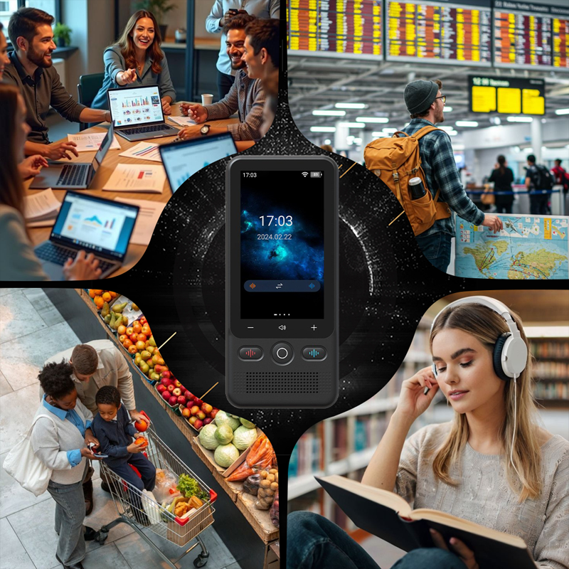 Multifunctional Portable Translator 138-Language Voice & Photo Translation