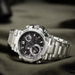 Men's Multifunctional Digital Quartz Watch with Night Light
