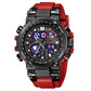 Men's Multifunctional Digital Quartz Watch with Night Light