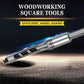 Square Hole Auger Mortising Chisel Drill Bit Set for Woodworking