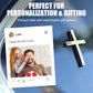 3D Metal Jesus Christ Cross Car Badge Sticker