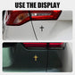 3D Metal Jesus Christ Cross Car Badge Sticker