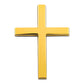 3D Metal Jesus Christ Cross Car Badge Sticker