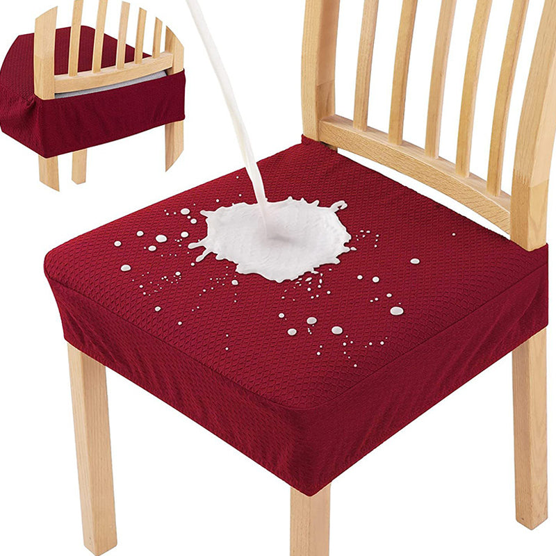 Waterproof Stretchy Jacquard Chair Seat Cover