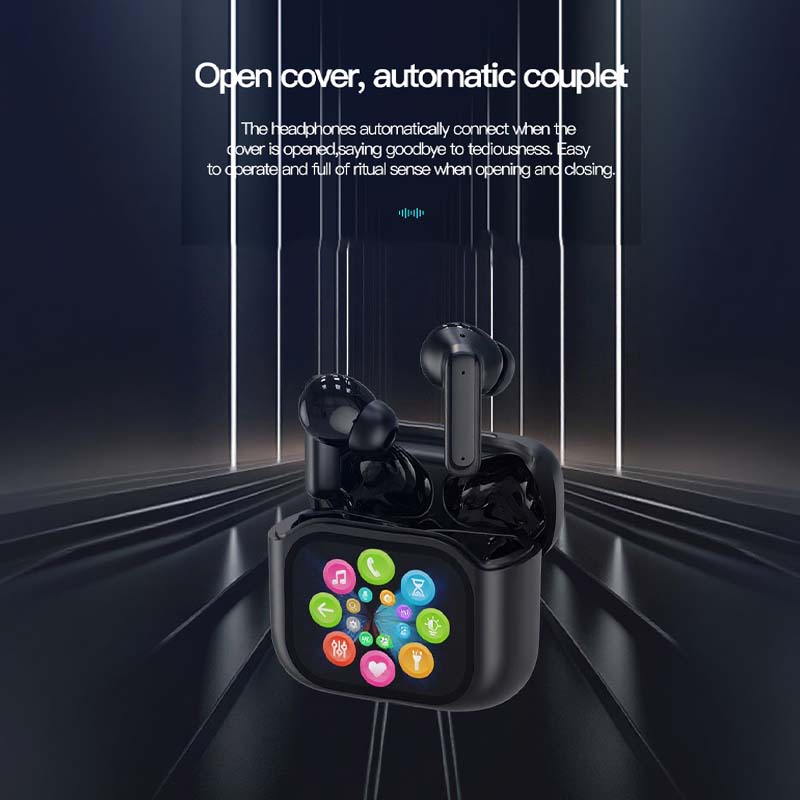Touch-Sensitive Compact Earbuds with Noise Cancellation