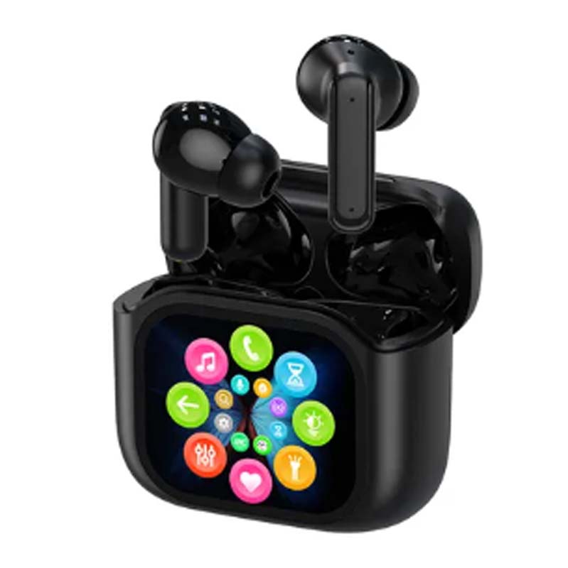 Touch-Sensitive Compact Earbuds with Noise Cancellation