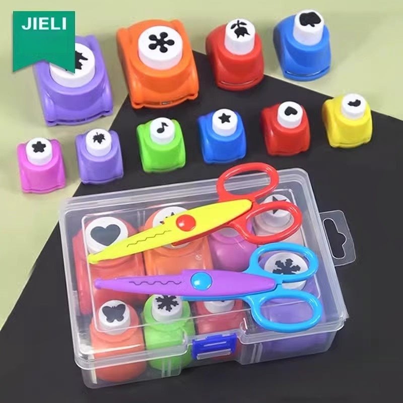 DIY Paper Punch Set for Kids Crafting and Scrapbooking
