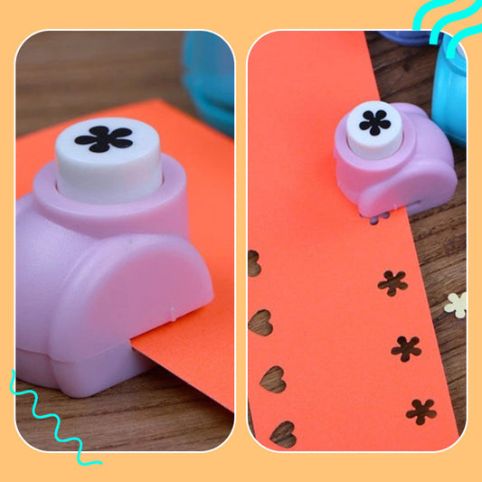DIY Paper Punch Set for Kids Crafting and Scrapbooking