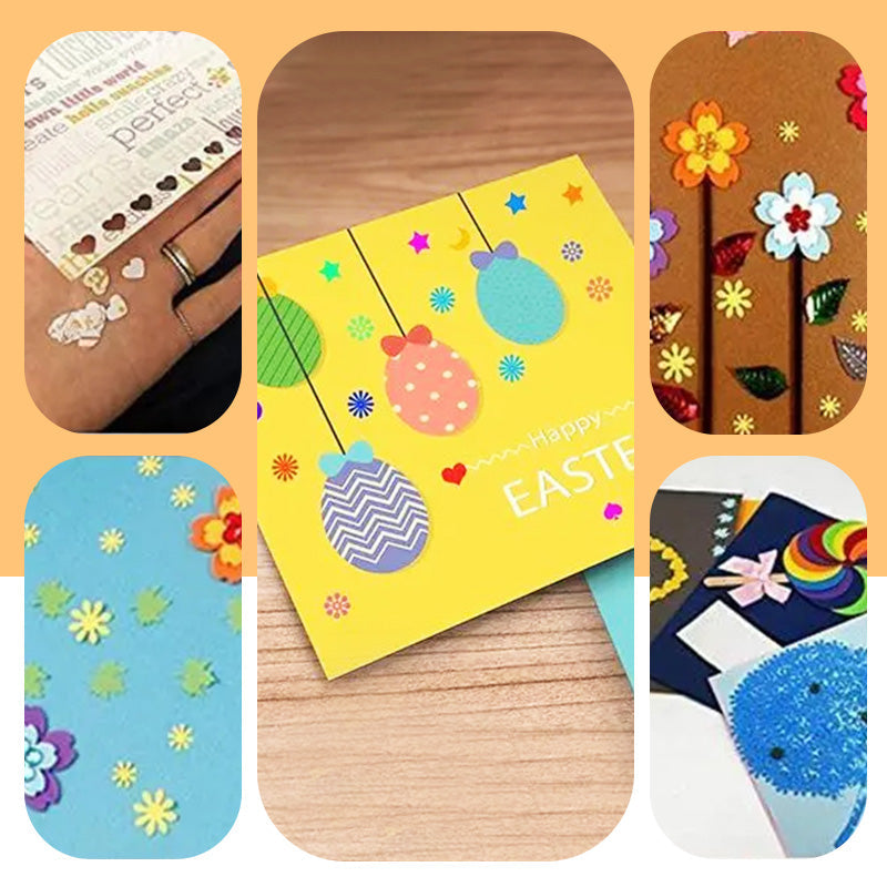 DIY Paper Punch Set for Kids Crafting and Scrapbooking