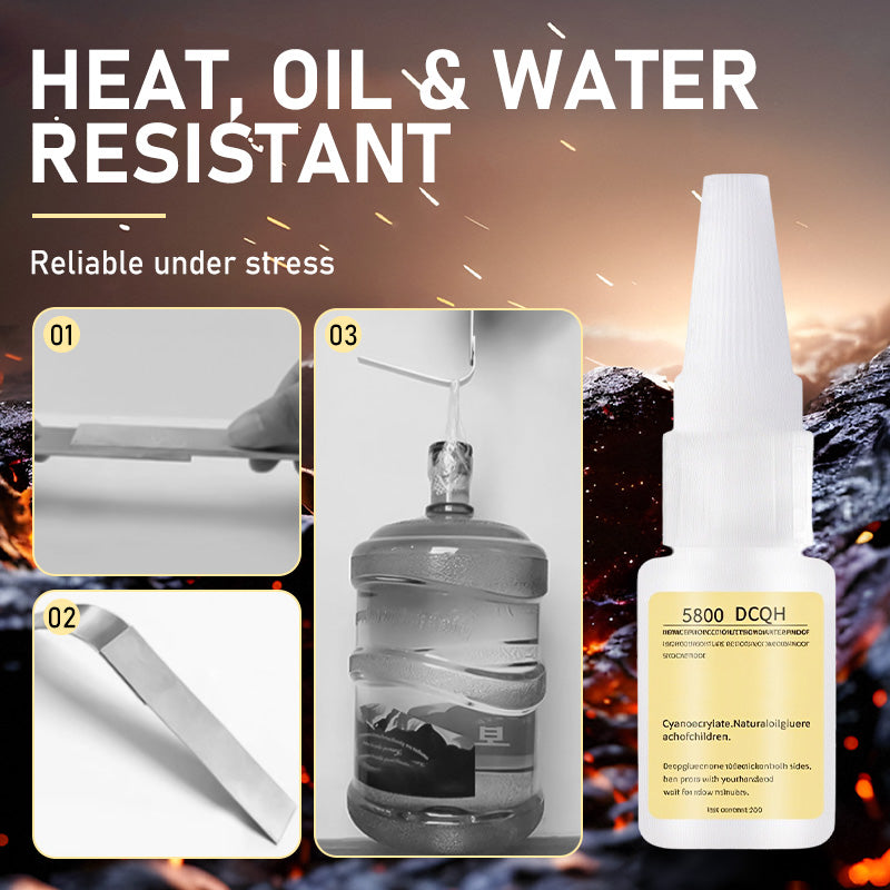 Multipurpose Fast-Drying Welding Adhesive for Metal Plastic Wood