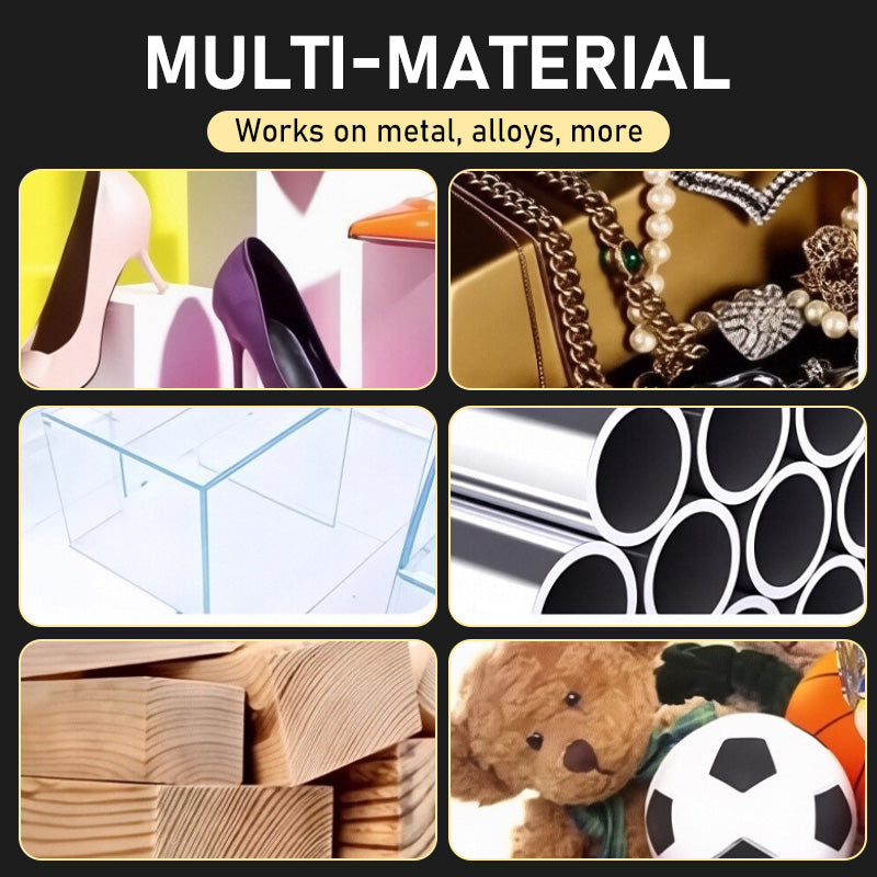 Multipurpose Fast-Drying Welding Adhesive for Metal Plastic Wood