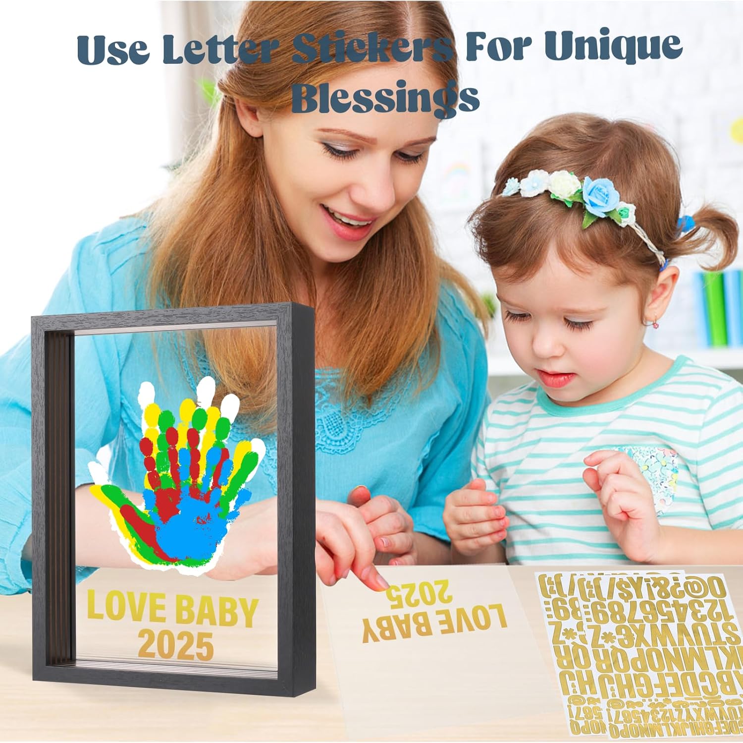 Family Handprint Keepsake Frame Craft Kit