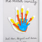 Family Handprint Keepsake Frame Craft Kit