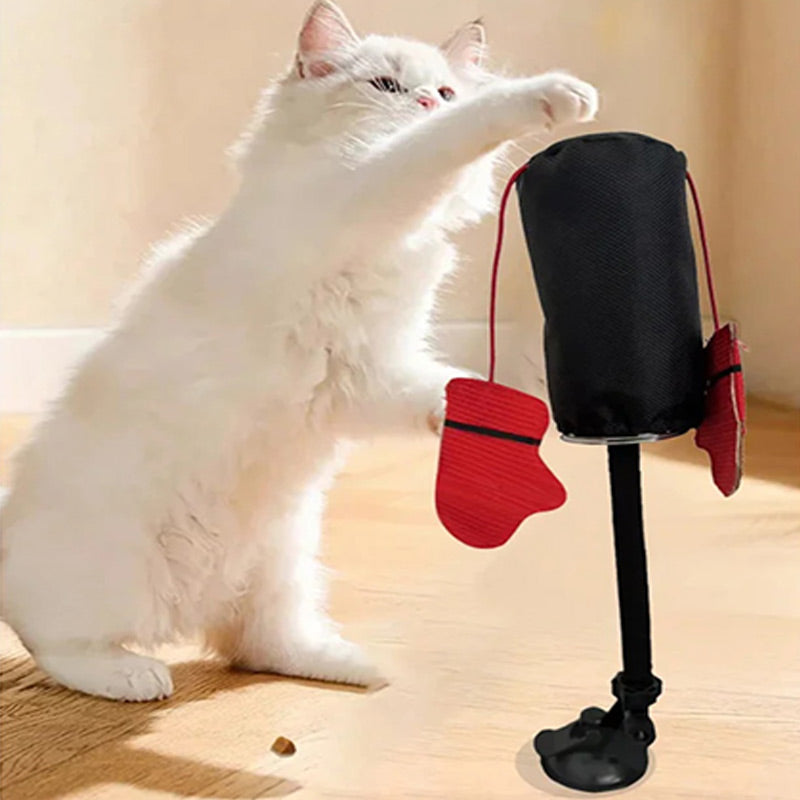 Interactive Cat Punching Bag Toy