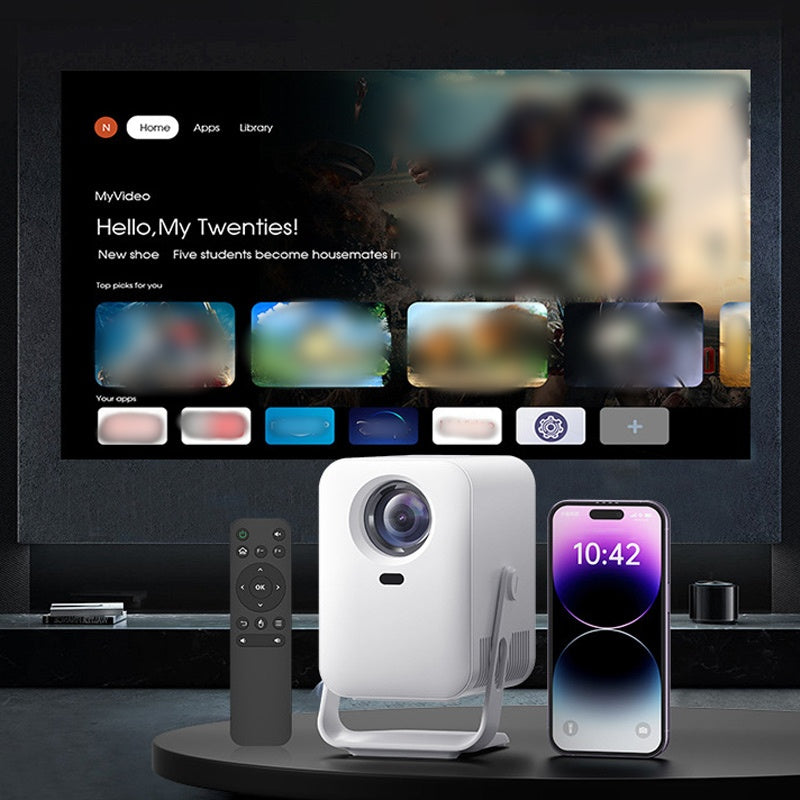 HD Matte White Projection Screen for Immersive Home Theater