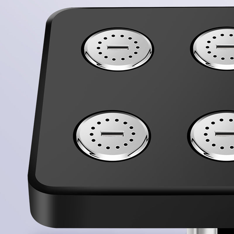 360° Adjustable Square Showerhead