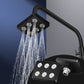 360° Adjustable Square Showerhead