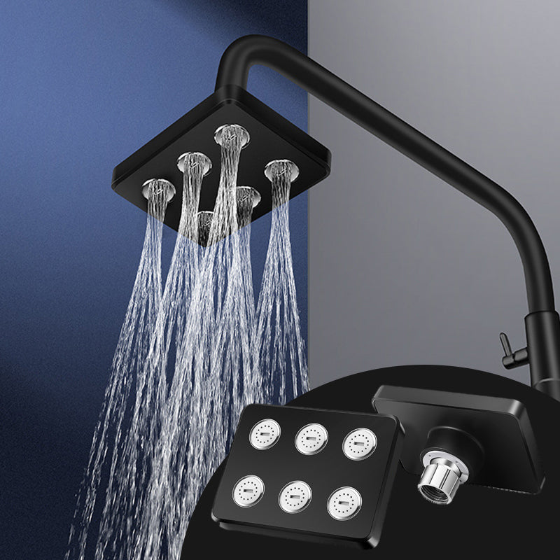 360° Adjustable Square Showerhead