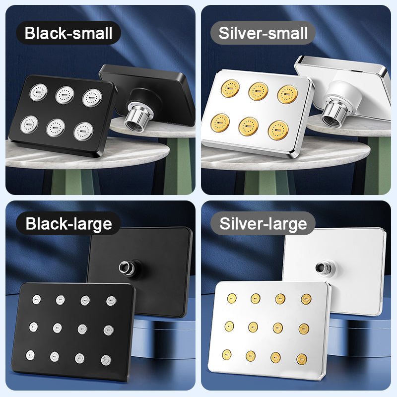 360° Adjustable Square Showerhead