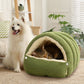 Cozy Warm Cave Bed for Pets