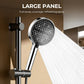 High Pressure Rain Shower Head 15 cm Panel 7 Settings