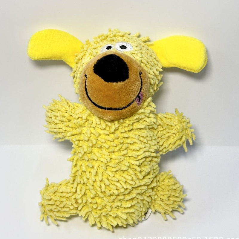 Interactive Comfort Plush Rattle Toy for Dogs
