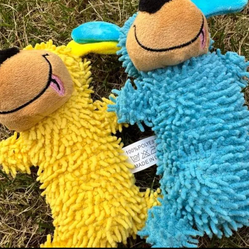 Interactive Comfort Plush Rattle Toy for Dogs