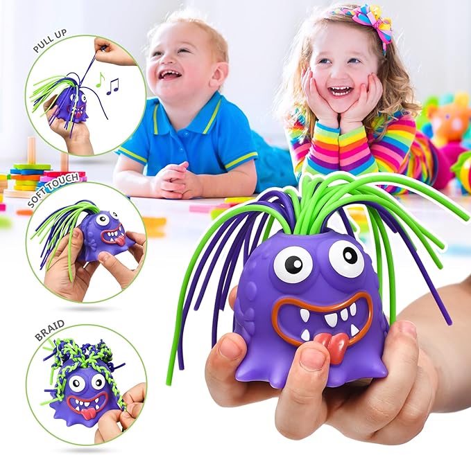 Hair Pulling Monster Stress Relief Toy