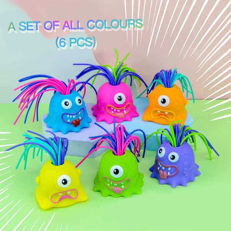Hair Pulling Monster Stress Relief Toy