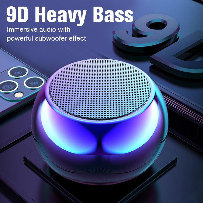 Mini Bluetooth Speaker with 360° Sound and 16-Hour Playtime