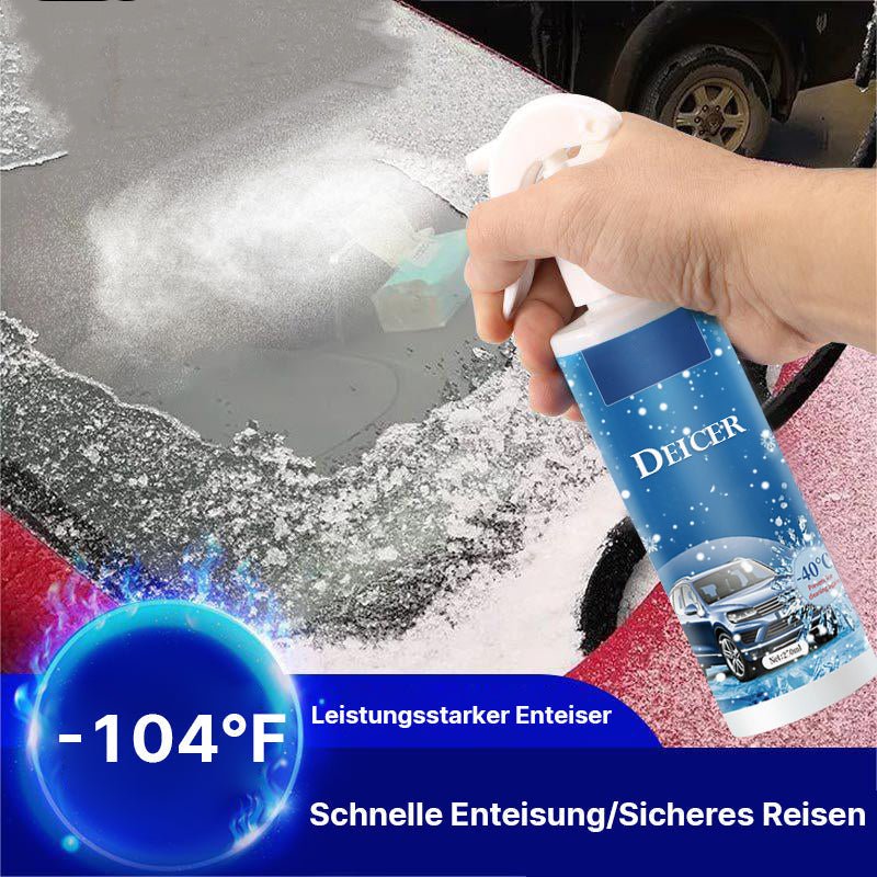 Fast-Acting Car Windshield De-Icing Spray