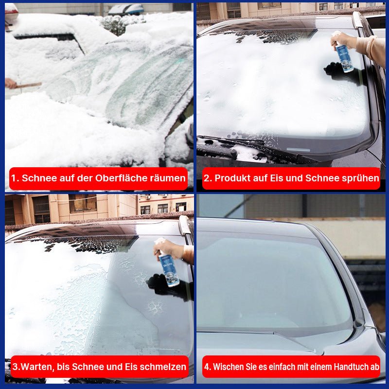 Fast-Acting Car Windshield De-Icing Spray