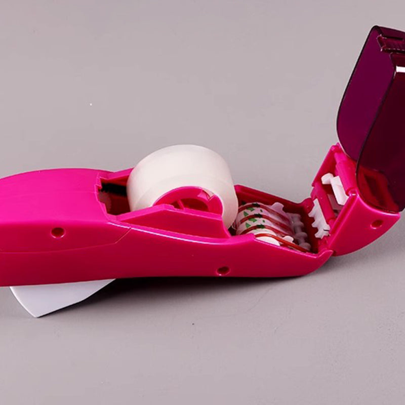 Portable Tape Cutter with Hidden Blade