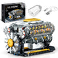 Building Blocks OHV V8 Small-Block Engine Model Kit