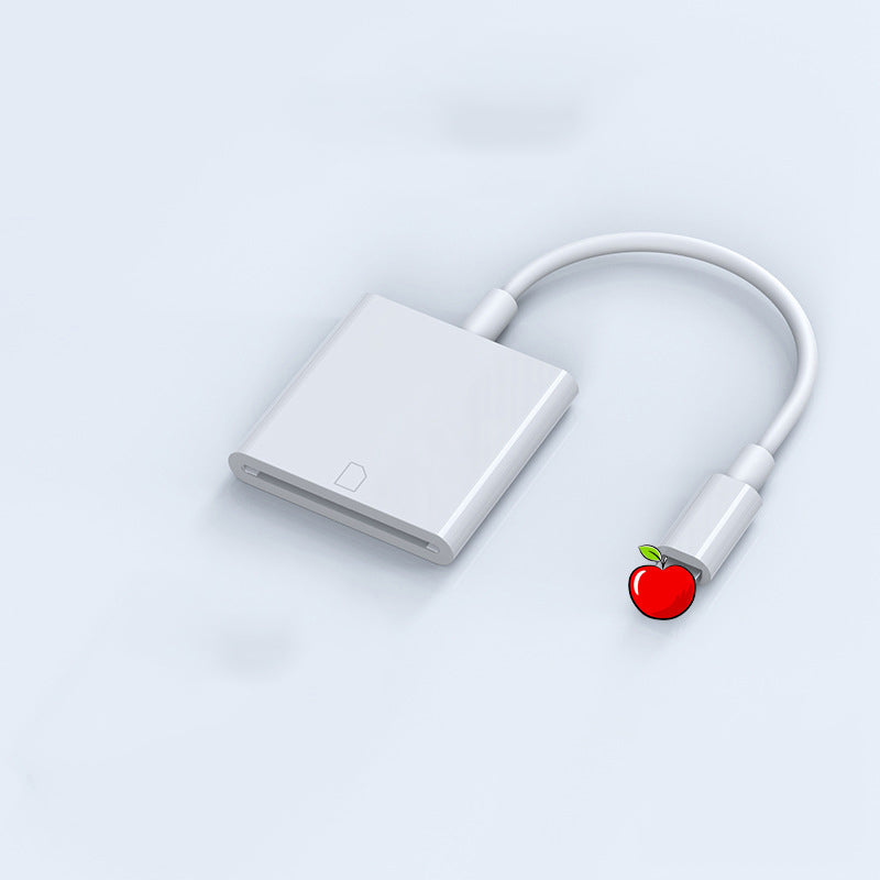 5-in-1 Card Reader with Dual USB-C Adapter and Fast Charging