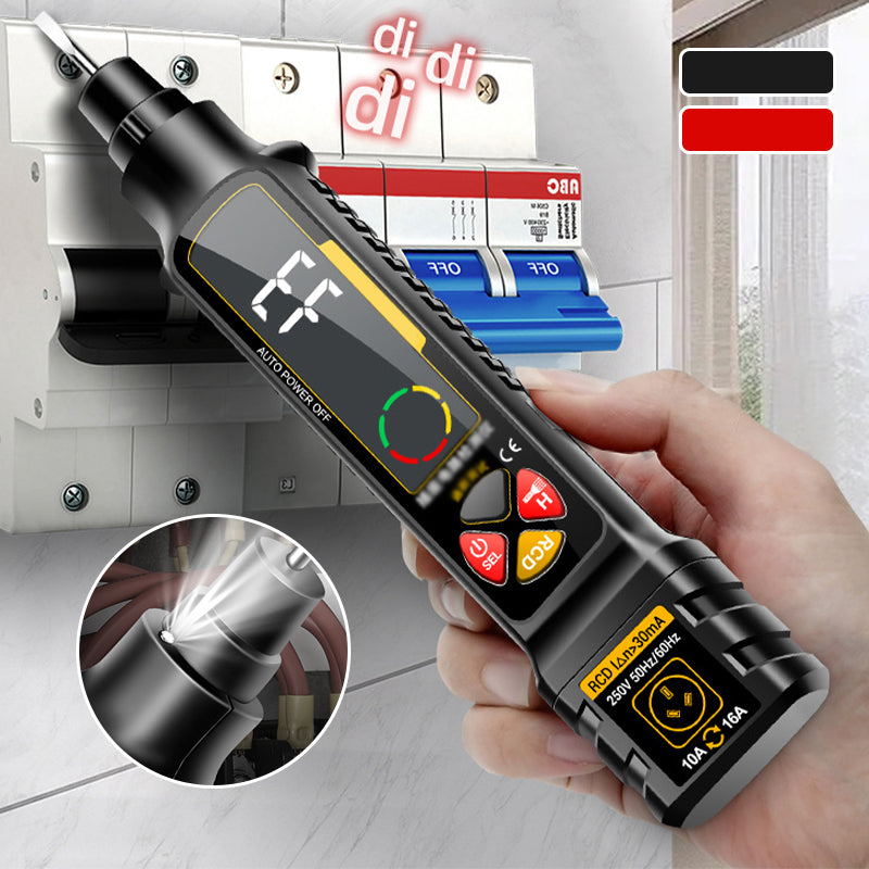 Multi-Function Smart Voltage Tester Pen with LED Display
