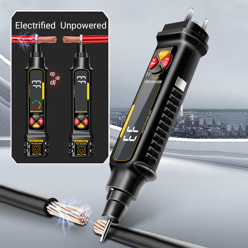 Multi-Function Smart Voltage Tester Pen with LED Display