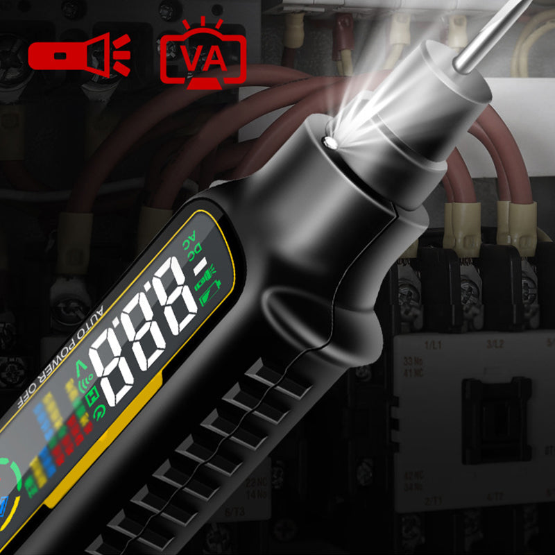 Multi-Function Smart Voltage Tester Pen with LED Display