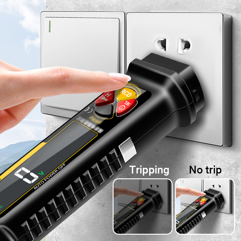 Multi-Function Smart Voltage Tester Pen with LED Display