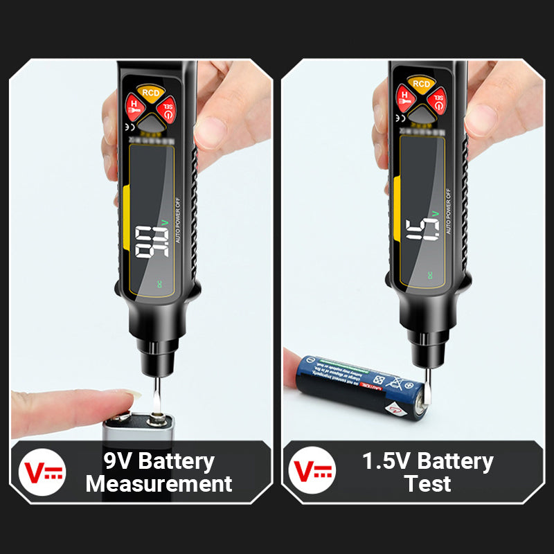 Multi-Function Smart Voltage Tester Pen with LED Display
