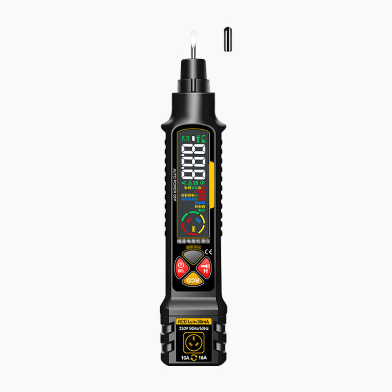 Multi-Function Smart Voltage Tester Pen with LED Display